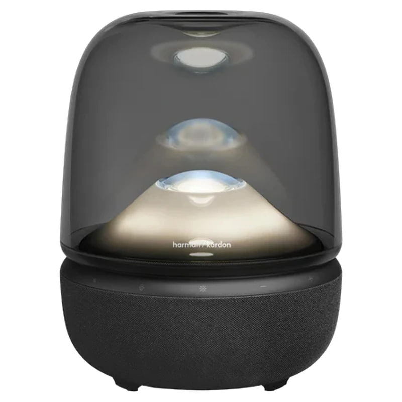 اسپیکر بلوتوثی هارمن کاردن مدل Aura Studio 5 با رقص نور سفید