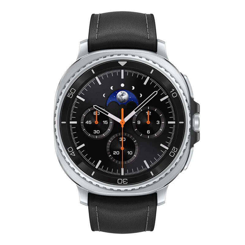 نمای روبهرو ساعت هوشمند سامسونگ Galaxy Watch8 Classic مشکی