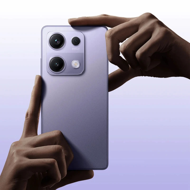 گوشی موبایل شیائومی مدل Redmi Note 14s دو سیم کارت ظرفیت 256 گیگابایت و رم 8 گیگابایت رنگ بنقش نمای پشت گوشی
