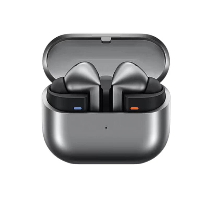 هدفون سامسونگ Galaxy Buds3 Pro - نمای کیس شارژ باز و ایربادها