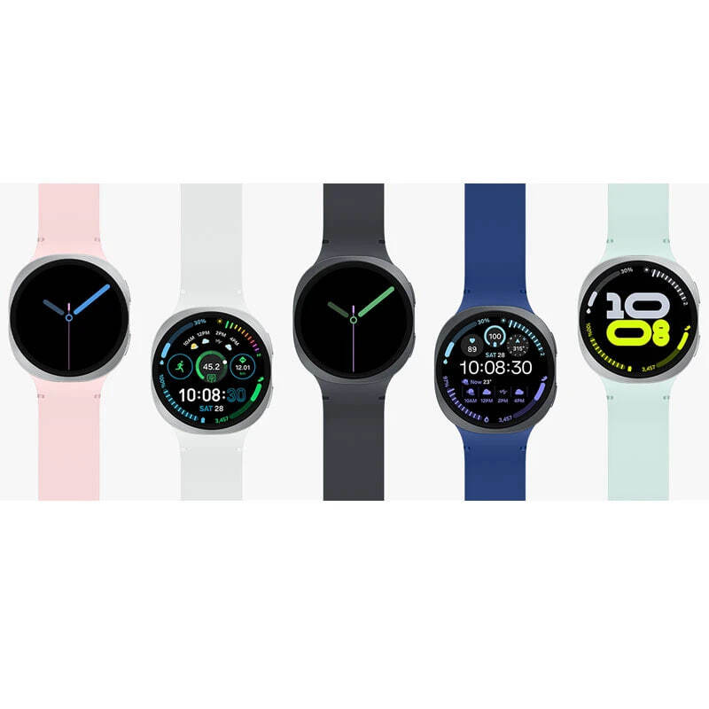 رنگبندی ساعت سامسونگ Galaxy Watch8 و طرحهای مختلف صفحه نمایش