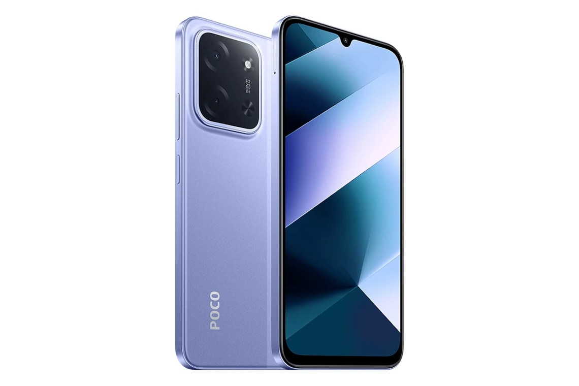 گوشی موبایل شیائومی مدل Poco C71 دو سیم کارت ظرفیت 128 گیگابایت و رم 4 گیگابایت رنگ بنفش