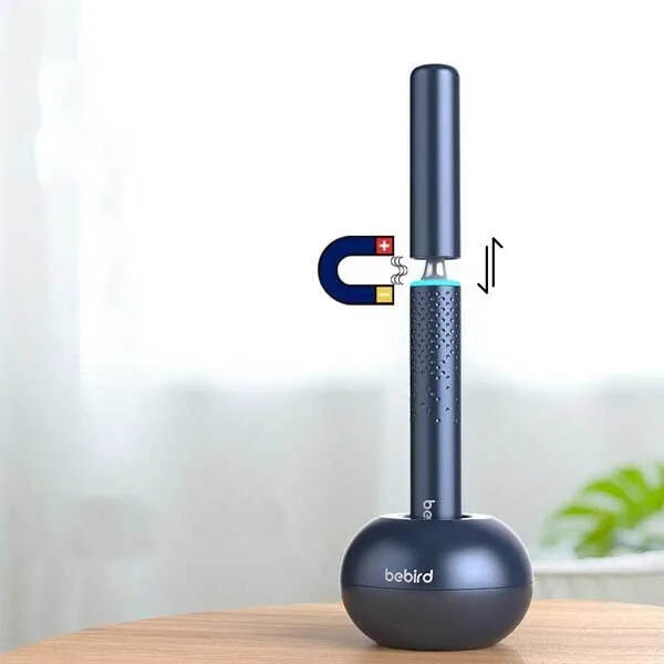 گوش پاک کن هوشمند شیائومی مدل BEBIRD M9S نمای کلی محصول همراه با مگنت
