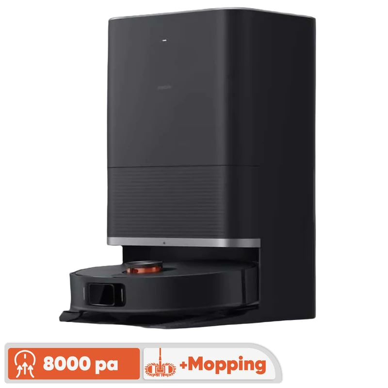  جارو رباتیک شیائومی X20 Max با قدرت مکش 8000 پاسکال - نمای ایستگاه 