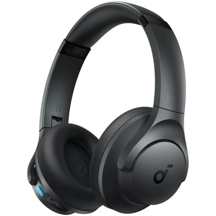 هدفون بلوتوثی انکر مدل Soundcore Q11i بدون قابلیت نویز کنسلینگ، درگاه شارژ USB Type-C نمای روبرو