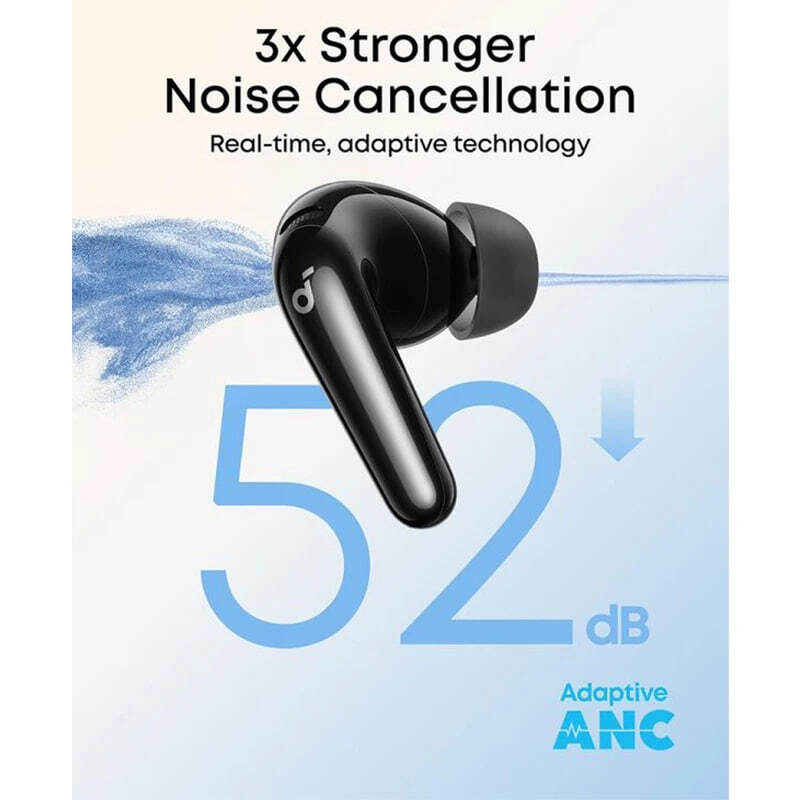  هدفون بلوتوثی انکر مدل R60i NC نمای تک گوشی رنگ مشکی 