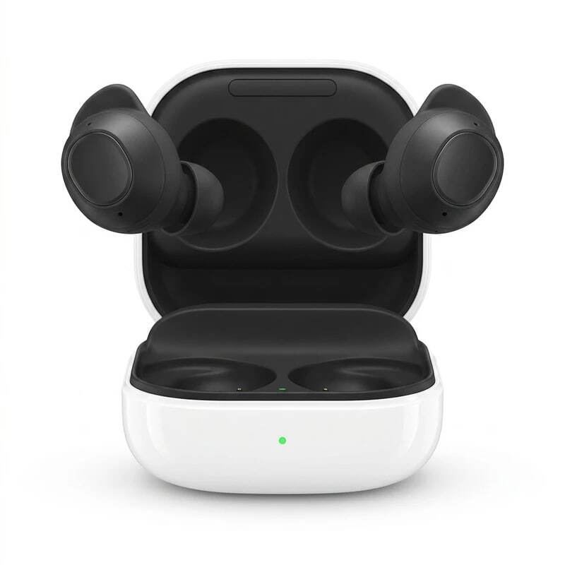  هدفون سامسونگ Galaxy Buds FE داخل کیس شارژ سفید 