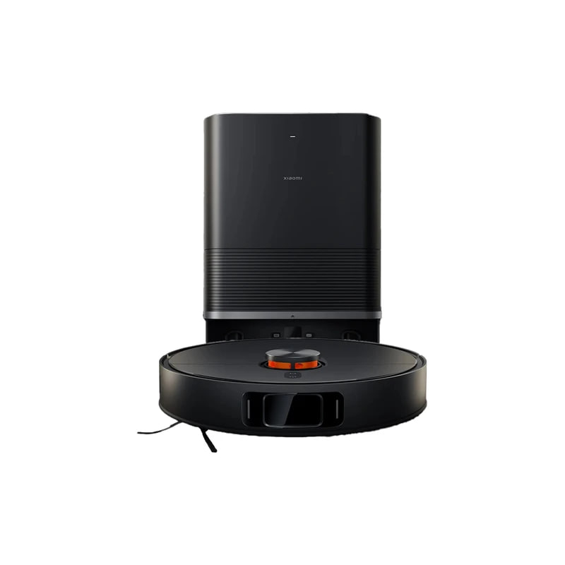  جارو رباتیک شیائومی X20 Max - نمای روبه‌رو همراه ایستگاه شارژ 