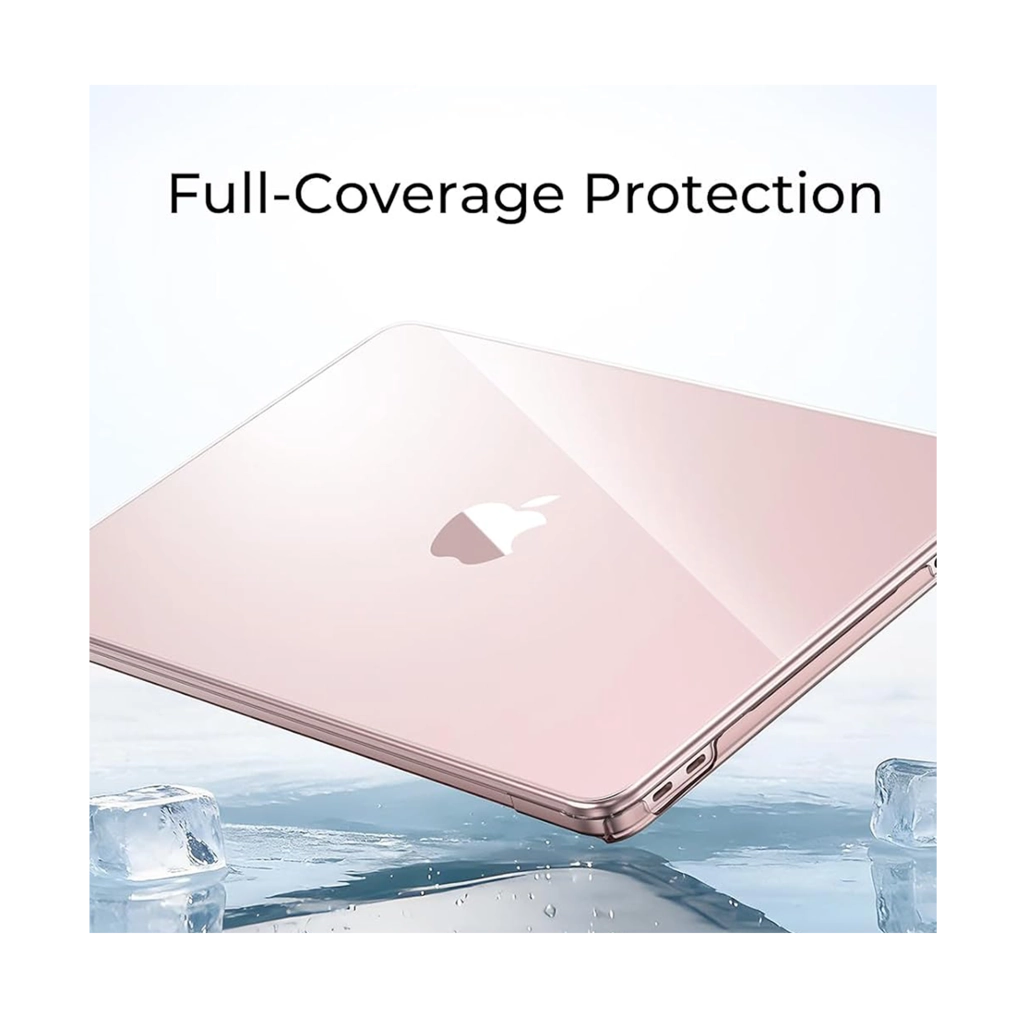 قاب شفاف مک بوک نئو 13 اینچ لنشن مدل Crystal Clear Blu