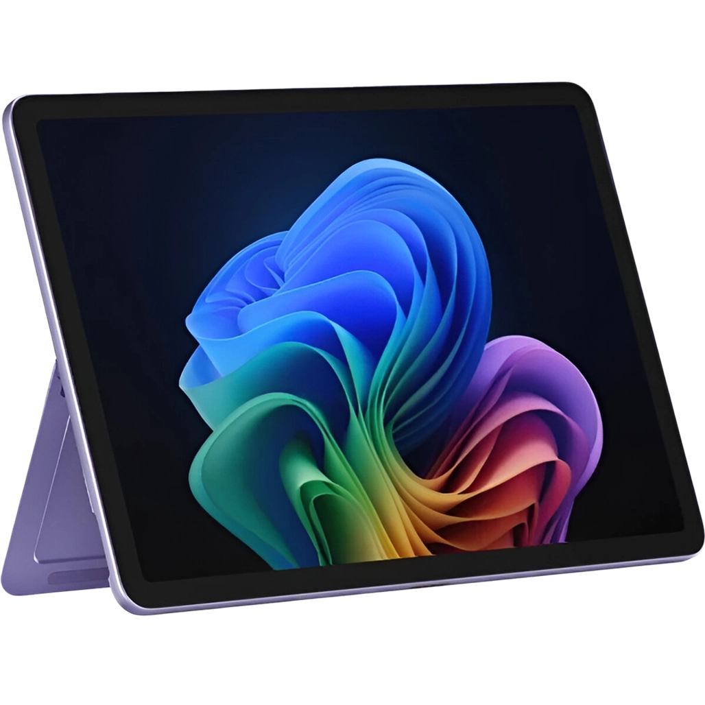  مایکروسافت سرفیس پرو 12 مدل Snapdragon X Plus 16GB 512GB SSD (2026) نمای روبرو ویولت 