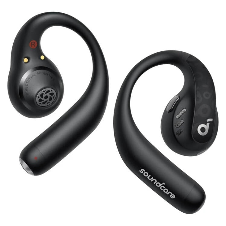 هدفون بلوتوثی انکر مدل AeroFit Pro A3871 دو گوشی رنگ مشکی