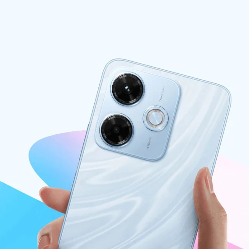 گوشی موبایل شیائومی مدل Redmi 13x دو سیم کارت ظرفیت 256 گیگابایت و رم 8 گیگابایت رنگ آبی نمای پشت
