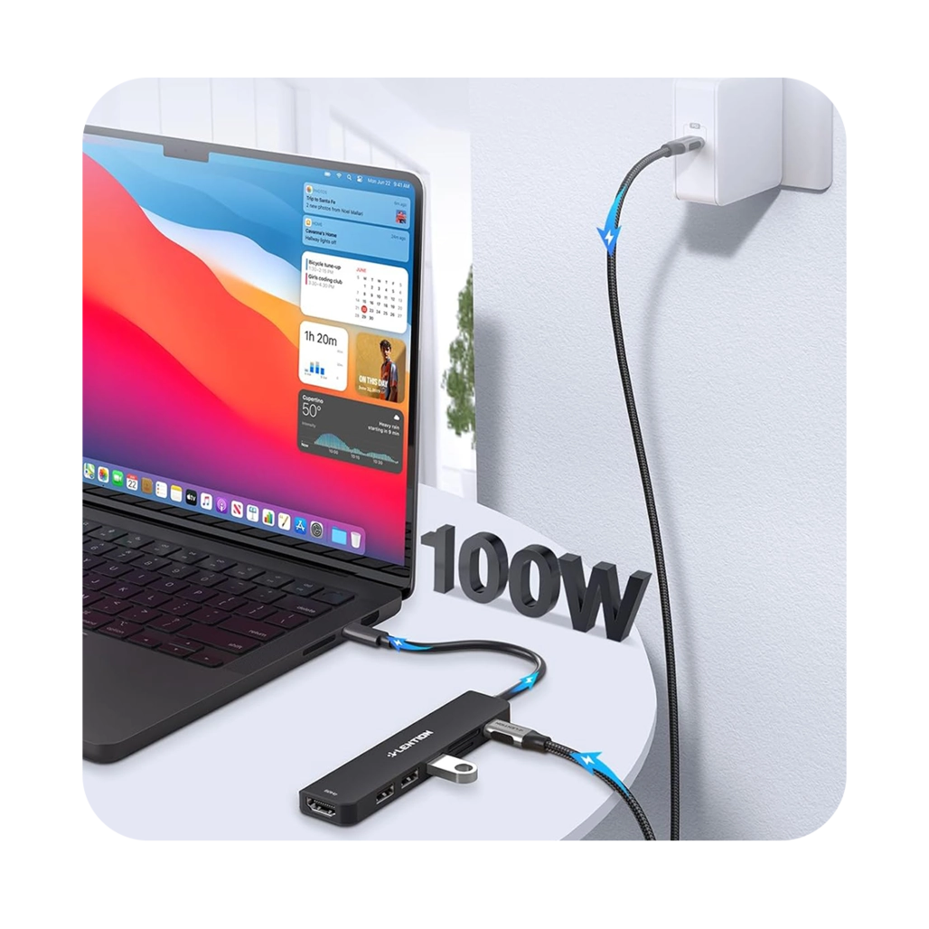  هاب هفت پورت USB-C لنشن مدل CE18P 