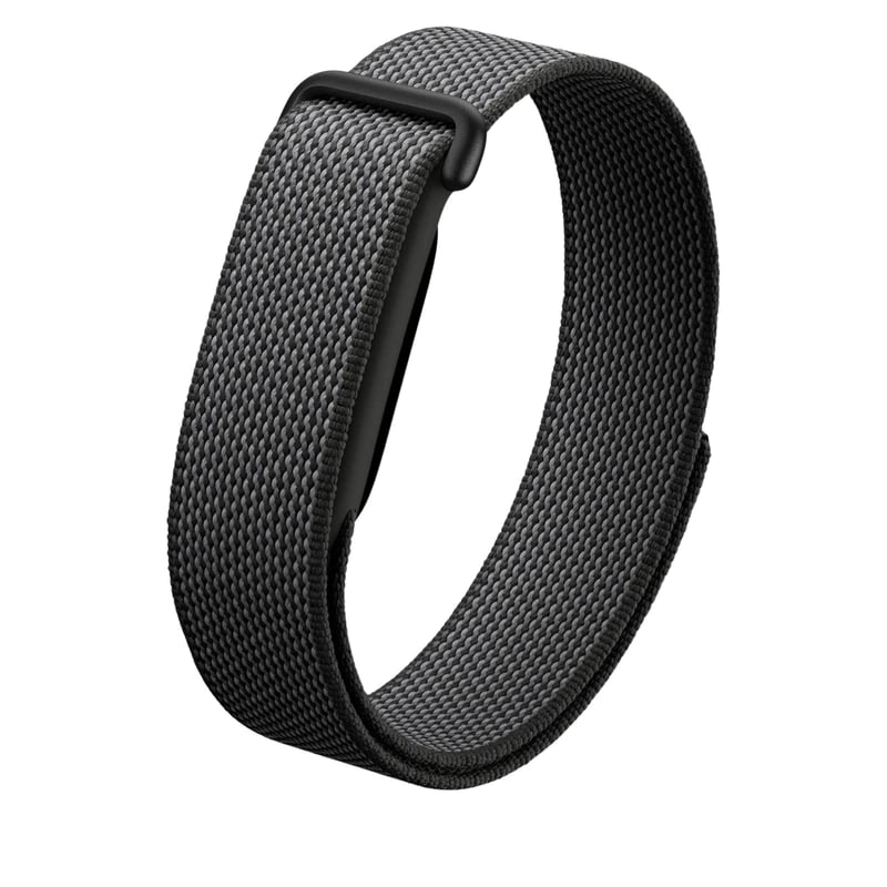  مچ بند هوشمند گوگل مدل Fitbit Air با بند پارچه‌ای رنگ مشکی 