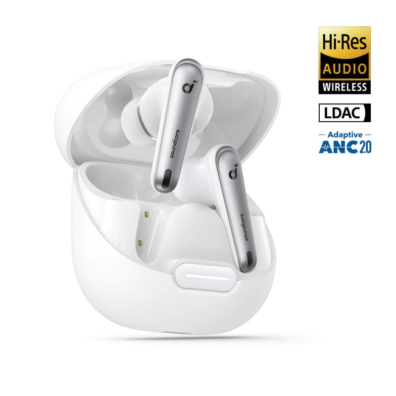  هدفون بلوتوثی انکر مدل Soundcore Liberty 4 NC رنگ سفید 