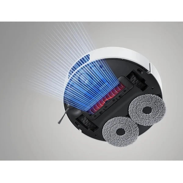 جارو رباتیک شیائومی X20 Pro - سیستم برس و تیکشی دوگانه زیر دستگاه