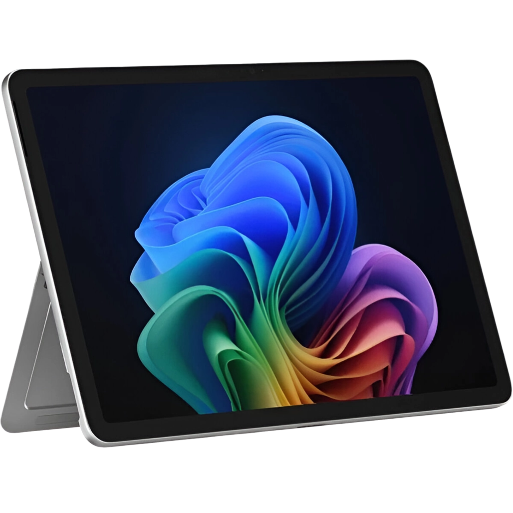  مایکروسافت سرفیس پرو 12 مدل Snapdragon X Plus 16GB 512GB SSD (2026) نمای روبرو نقره ای 
