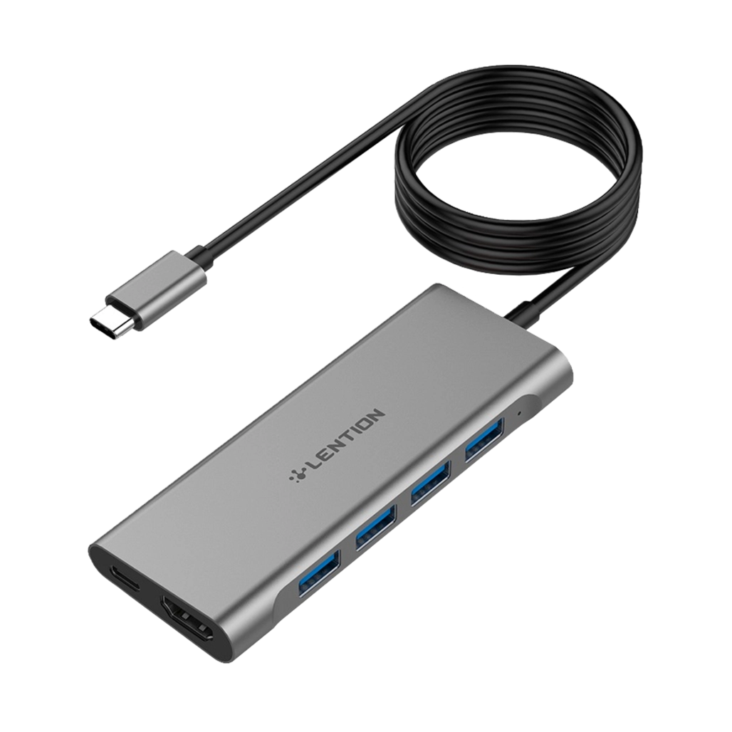  هاب شش پورت USB-C لنشن مدل C35-1m 