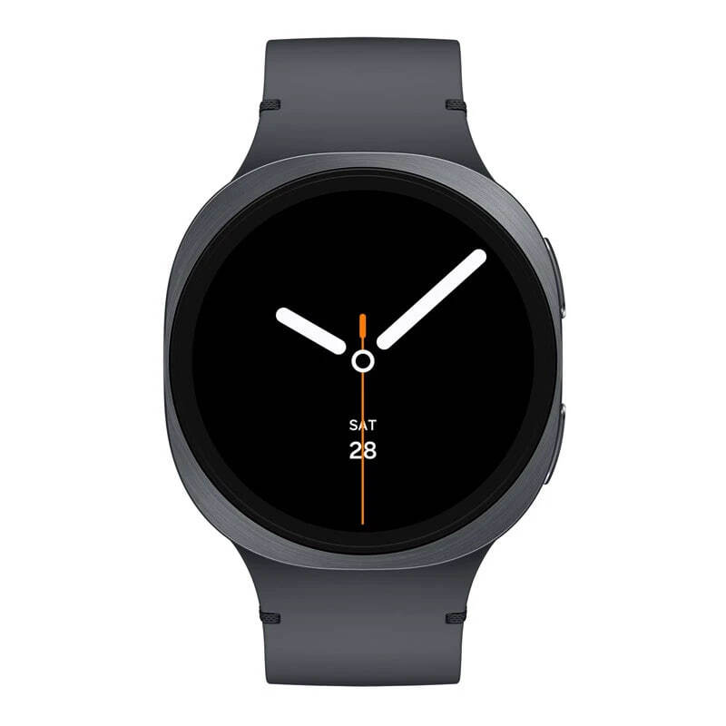 نمای روبهرو ساعت سامسونگ Galaxy Watch8 سایز ۴۴ میلیمتر مشکی