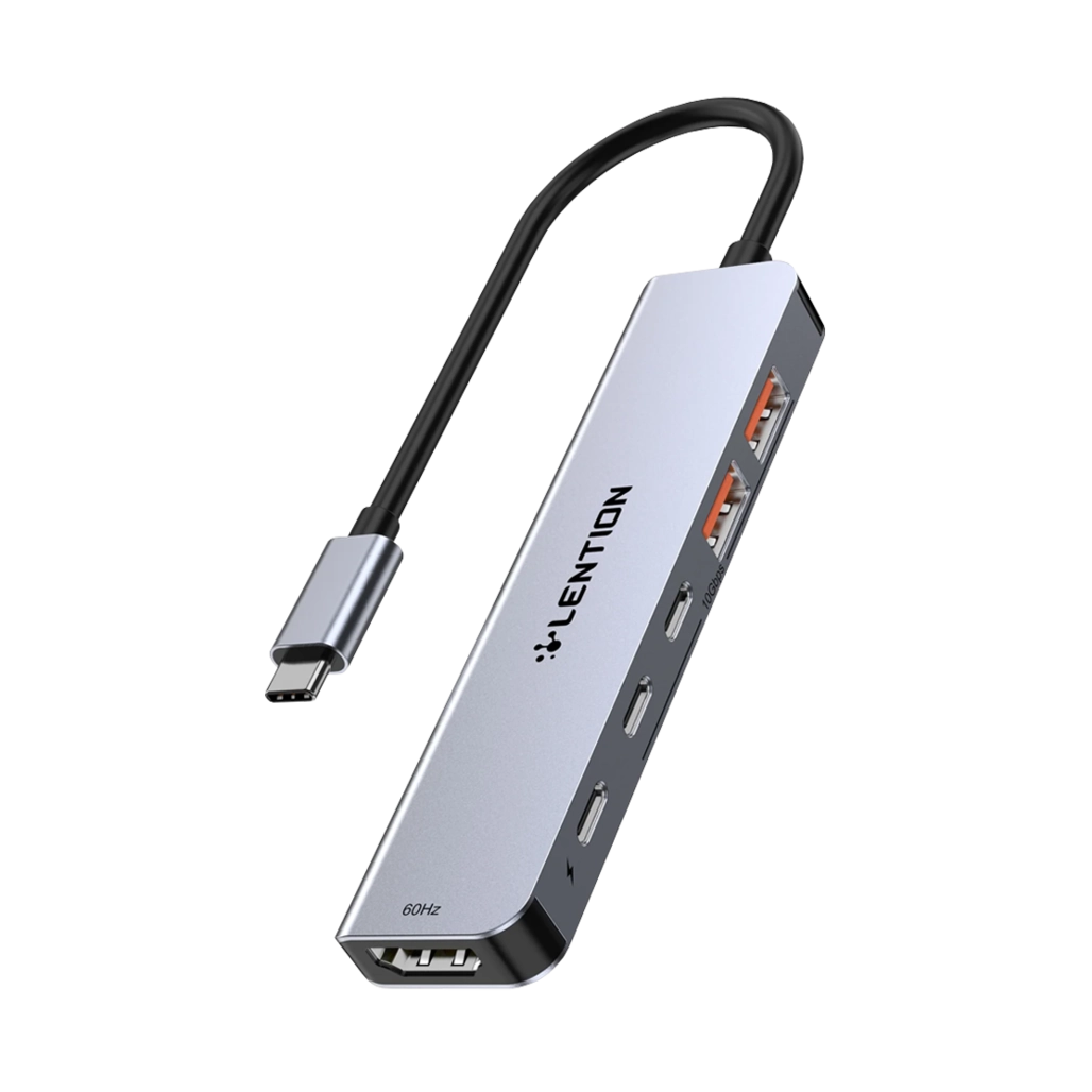 هاب شش پورت USB-C لنشن مدل CE37
