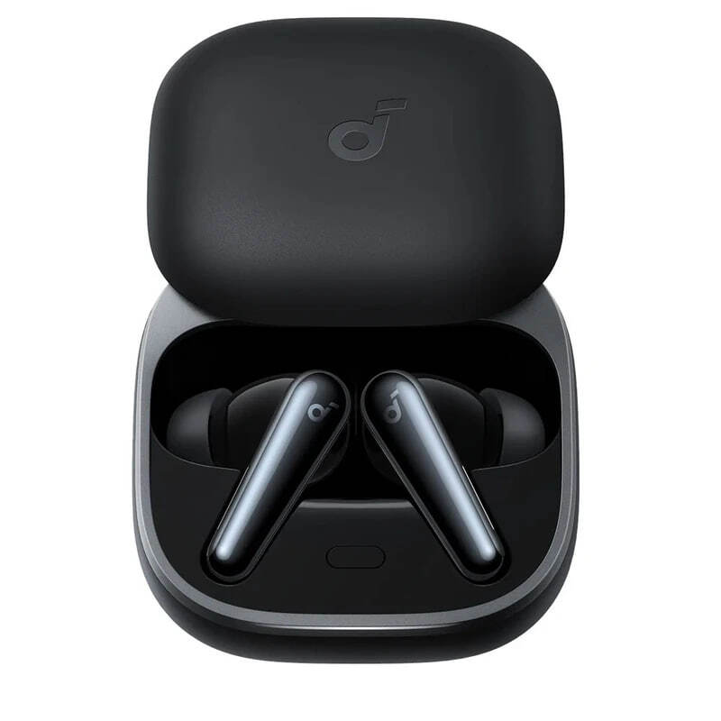  هدفون بلوتوثی انکر مدل Soundcore Liberty 5 رنگ مشکی گوشی و کیس 