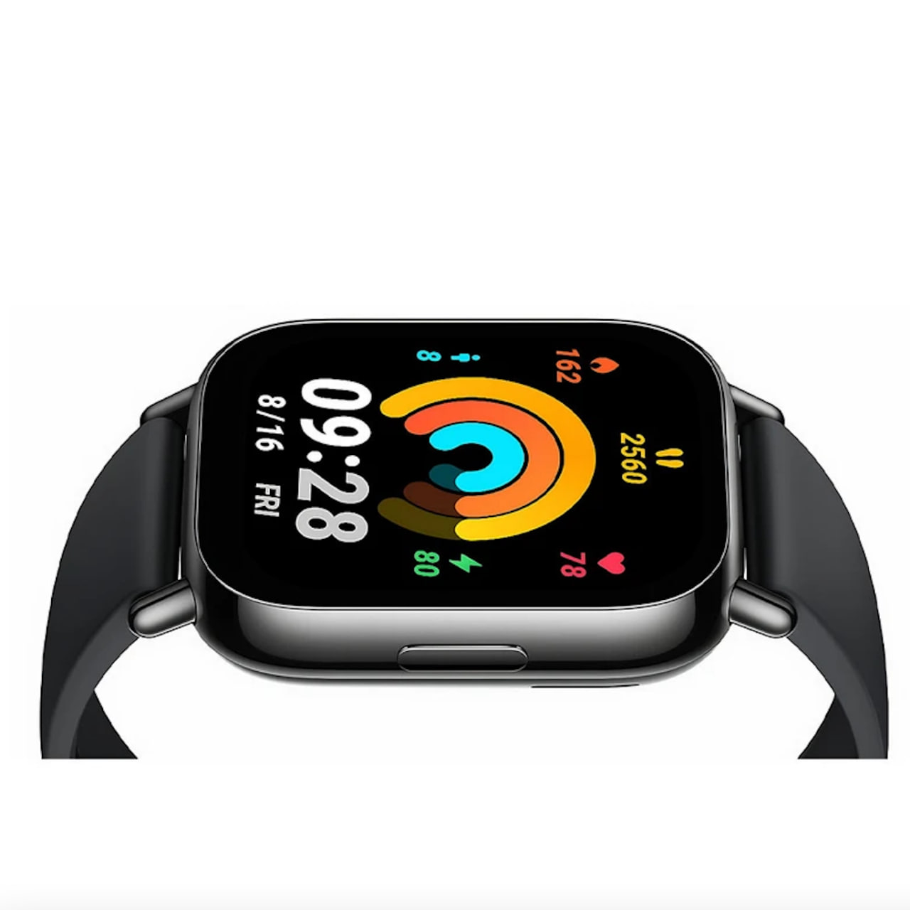 ساعت هوشمند شیائومی مدل Redmi Watch 5 Lite رنگ مشکی نمای از بالا
