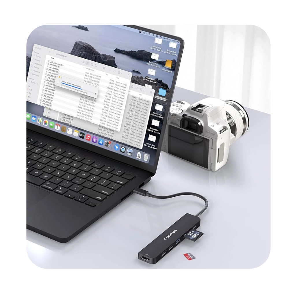  هاب هفت پورت USB-C لنشن مدل CE18P 