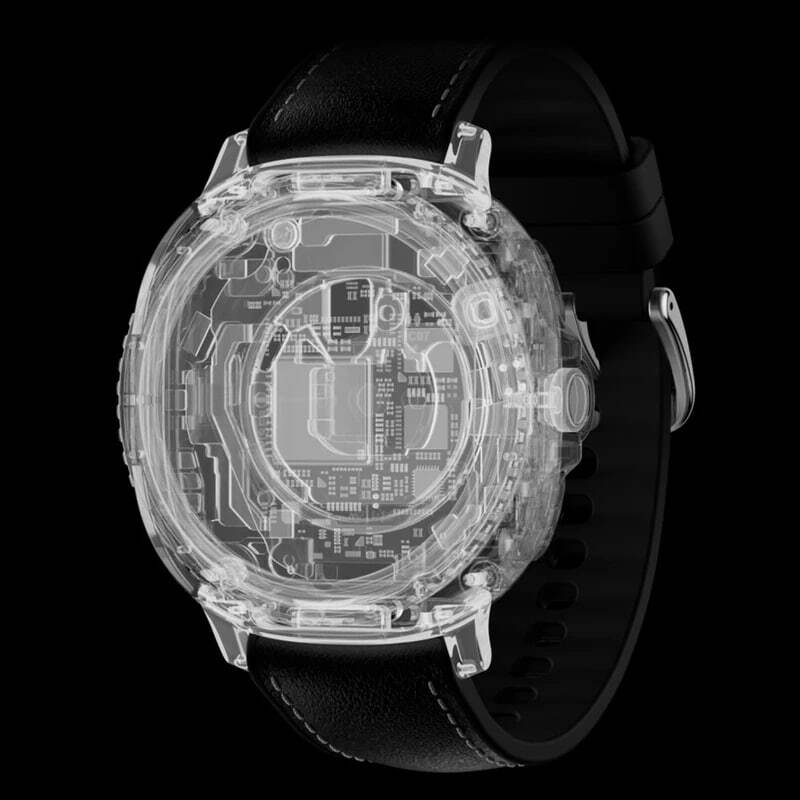 نمای شفاف ساختار داخلی ساعت هوشمند سامسونگ Galaxy Watch8 Classic